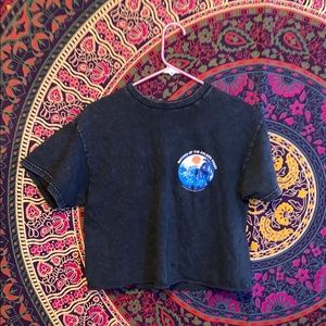 John Galt Pacsun Crop Tee